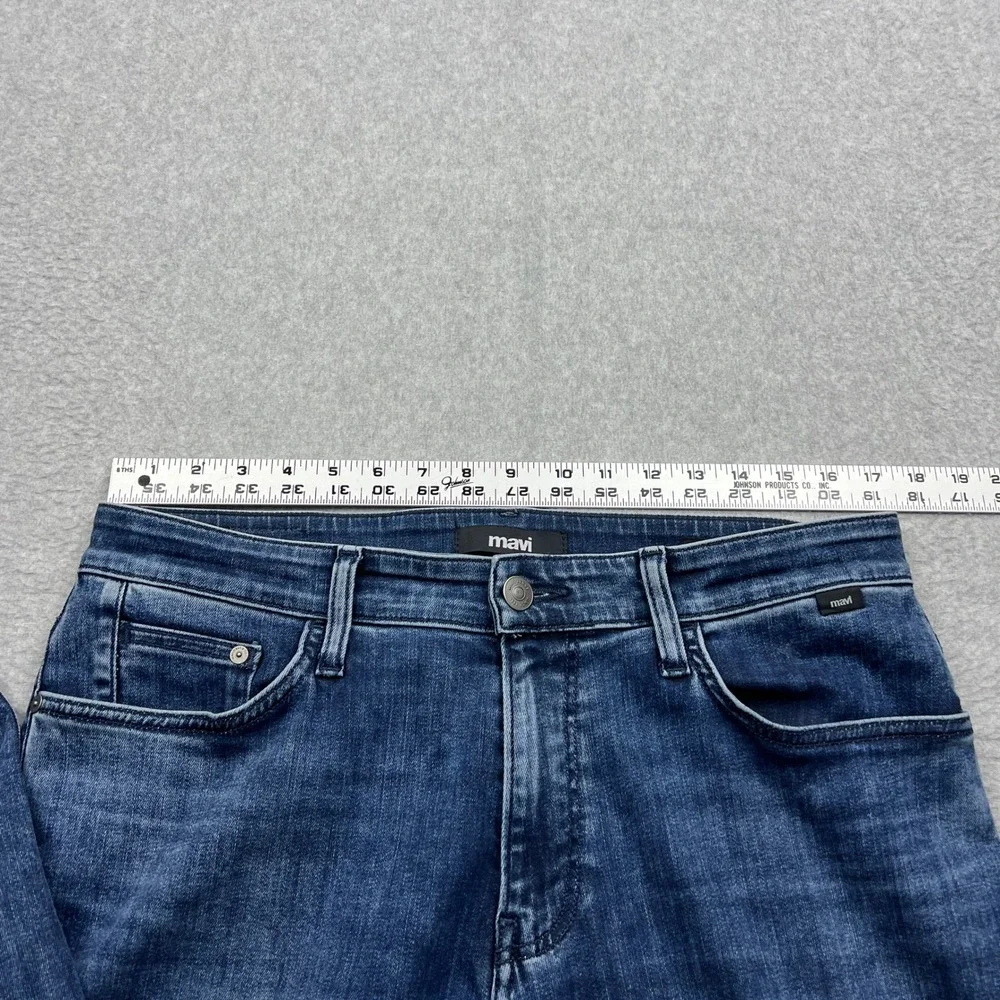 Mavi Steve Jeans‎ Men's 34x32* Blue Athletic Fit Dark Wash Stretch Denim Comfort